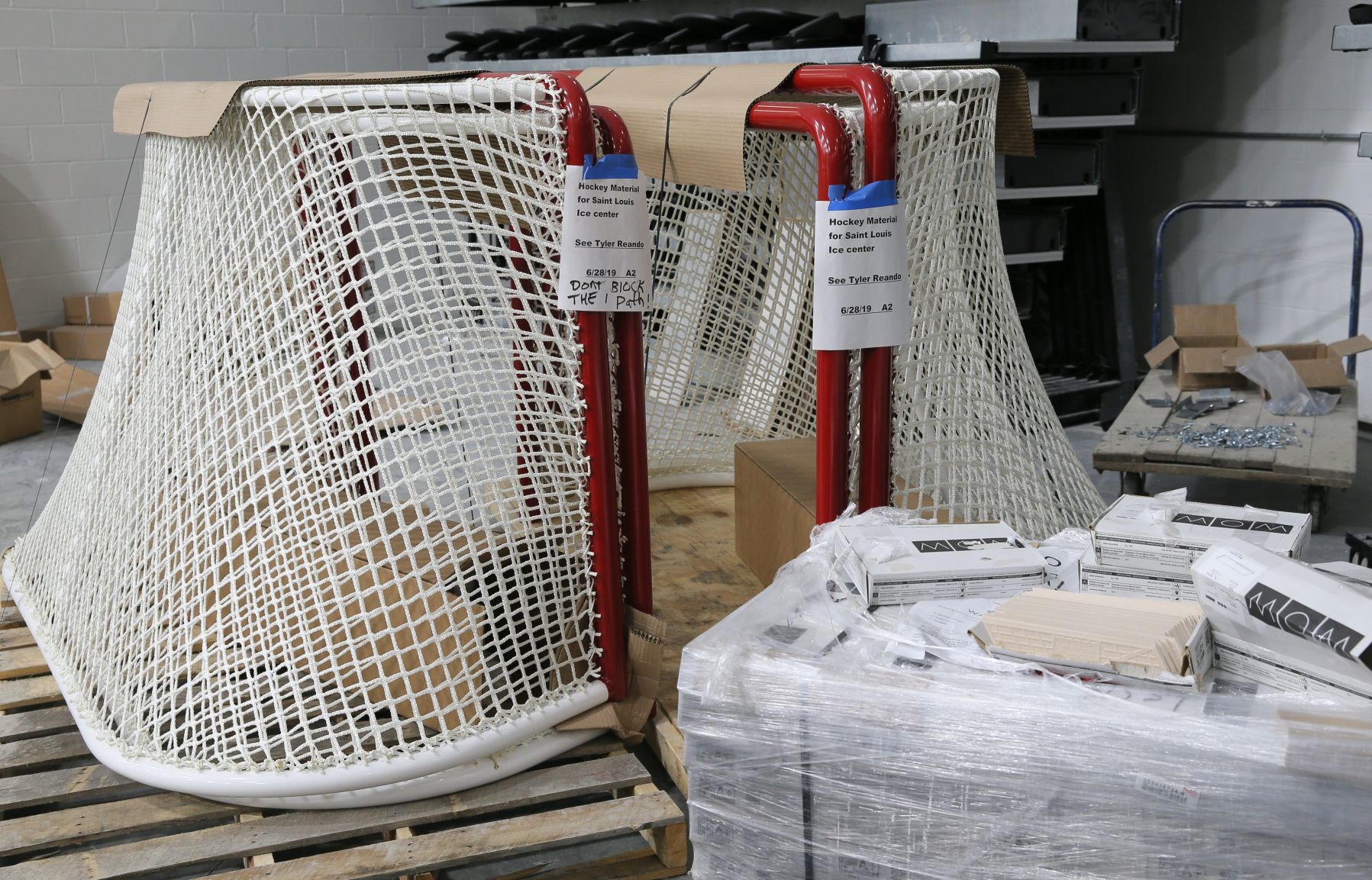 Construction wrapping up at Centene Community Ice Center